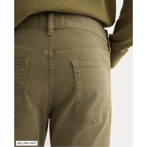 EVERLANE Men's The Stretch Twill 5-Pocket Pant Size 30 - Picture 4 of 14